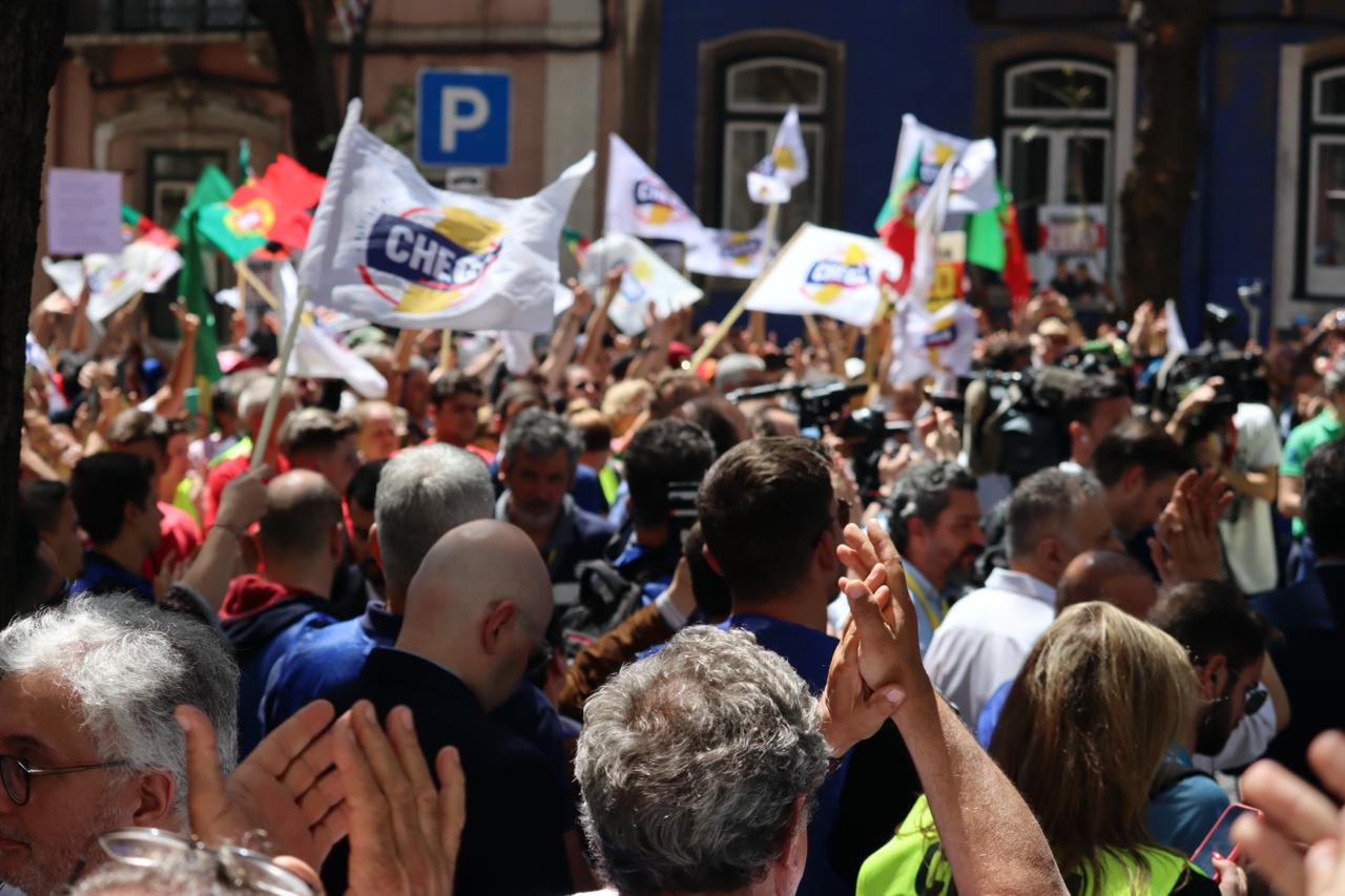 Manifestação CHEGA