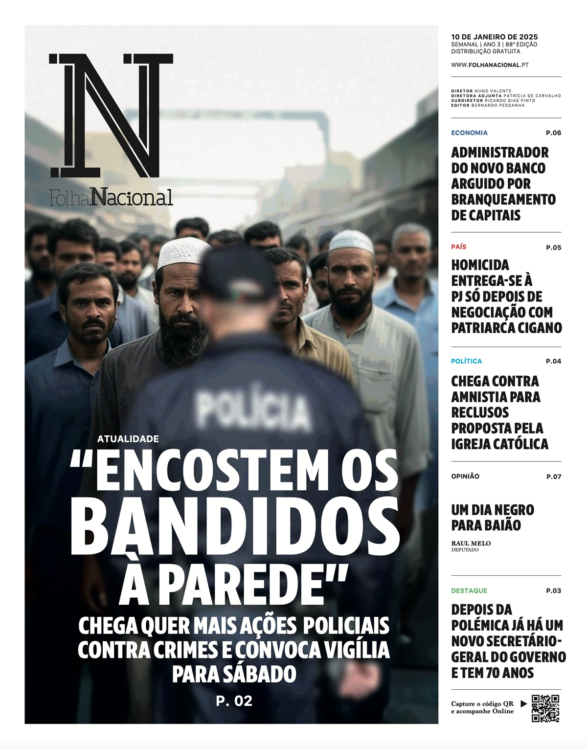 Capa da 136ª edição