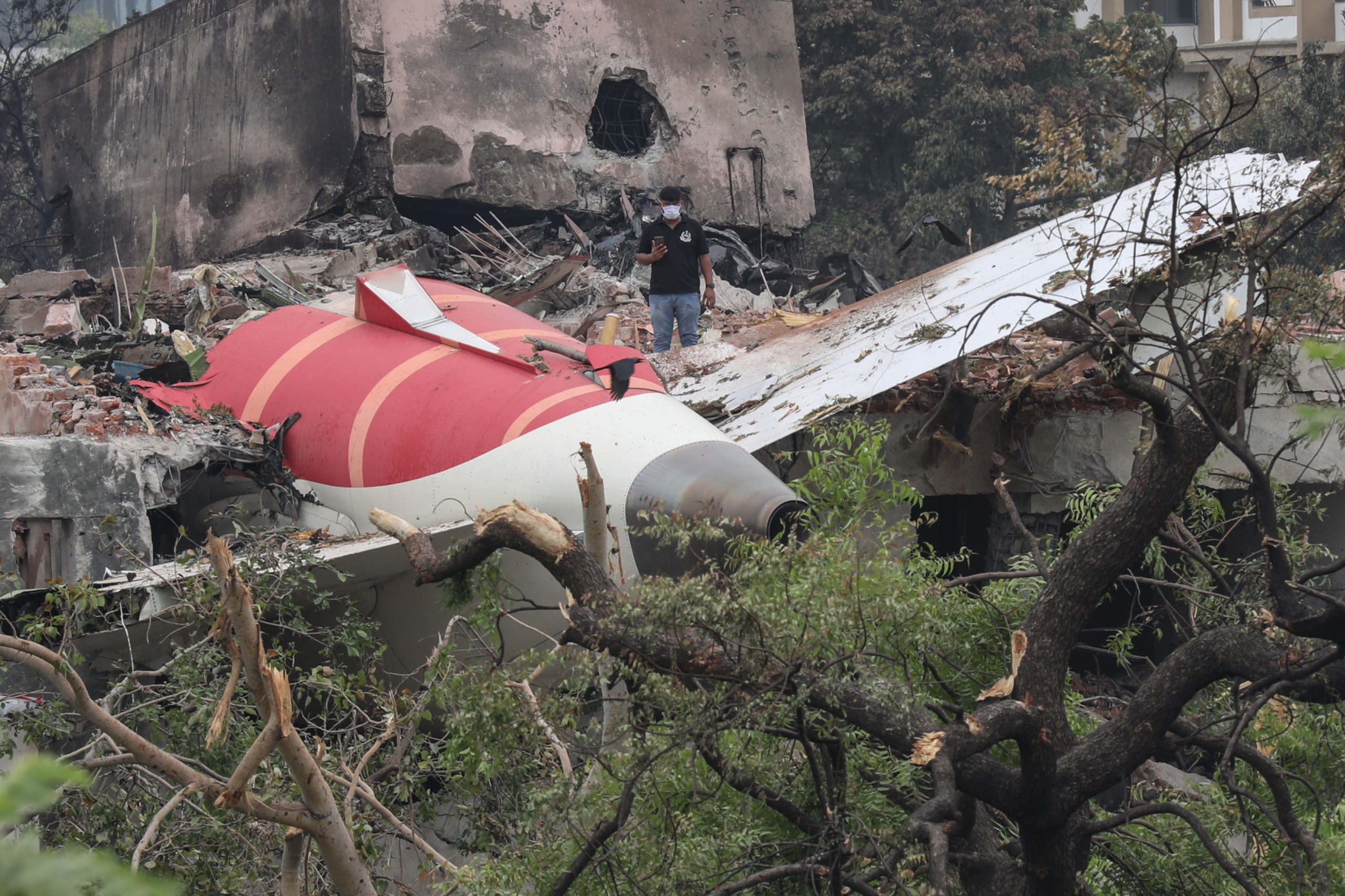 Acidente avião índia